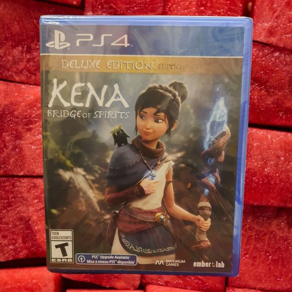 Kena: Bridge of Spirits Deluxe Edition PS4 Sony PlayStation Video Game